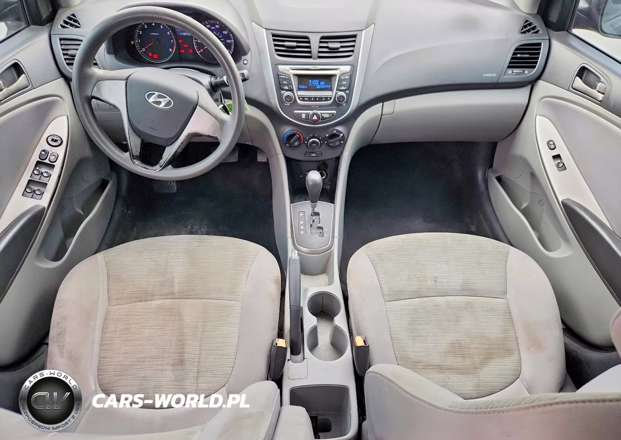 2017 Hyundai Accent Se VIN:KMHCT4AE5HU222393 - 8