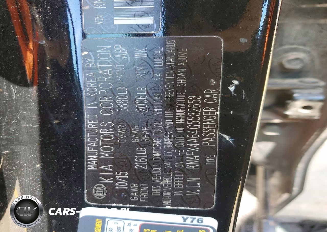 2016 Kia Forte Lx VIN:KNAFX4A64G5532653 - 13