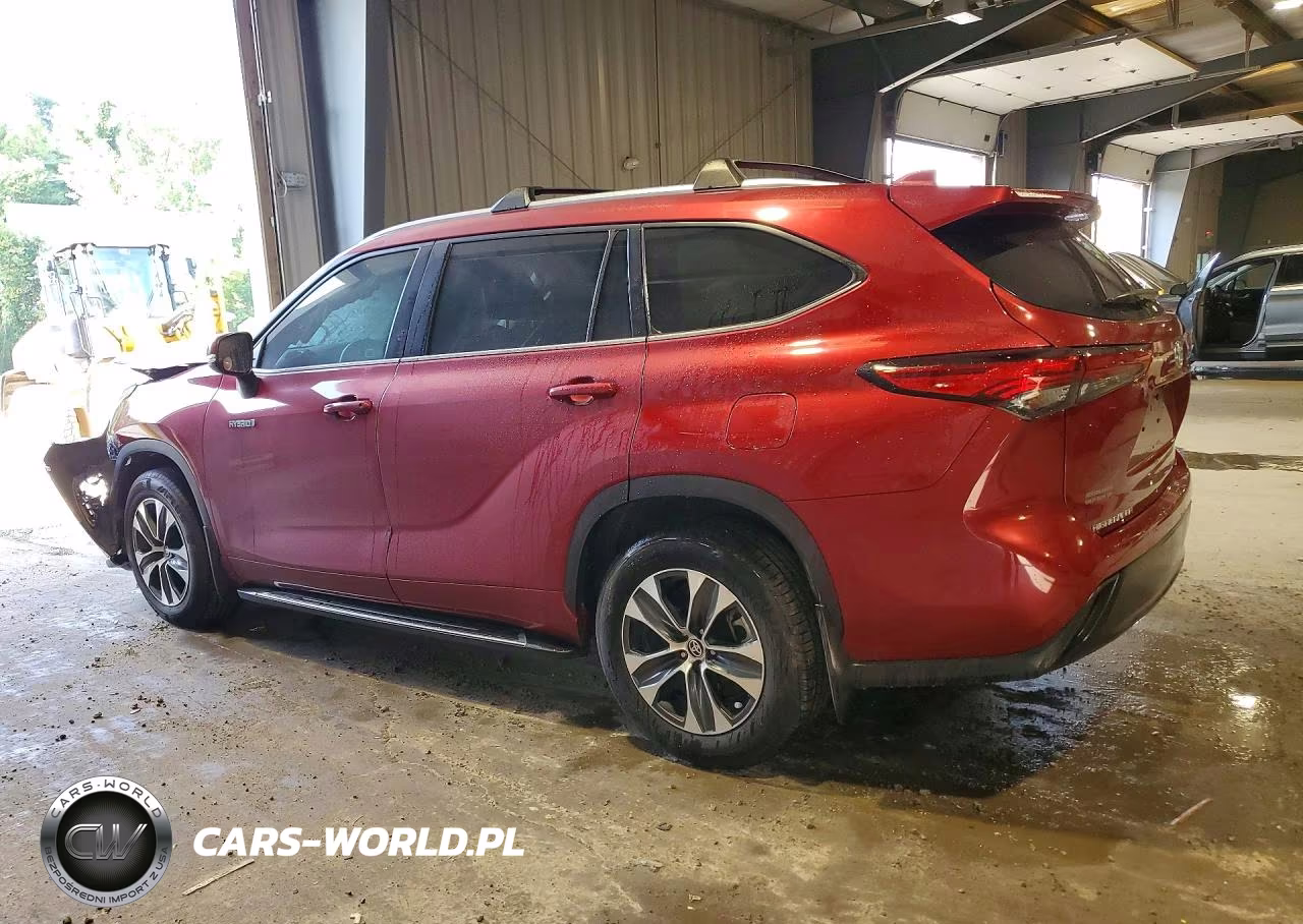 2020 Toyota Highlander Hybrid Xle VIN:5TDGARAH5LS502895 - 2