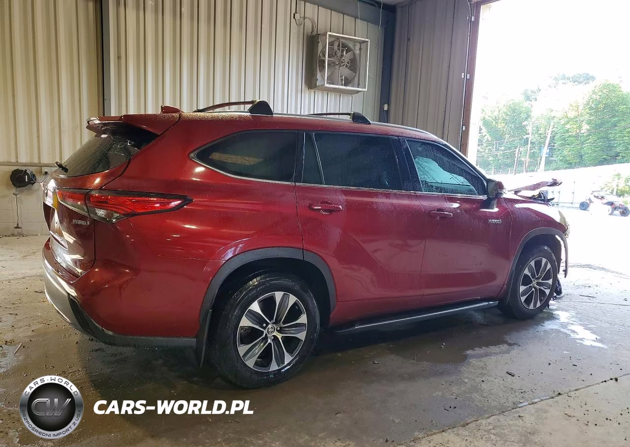 2020 Toyota Highlander Hybrid Xle VIN:5TDGARAH5LS502895 - 3