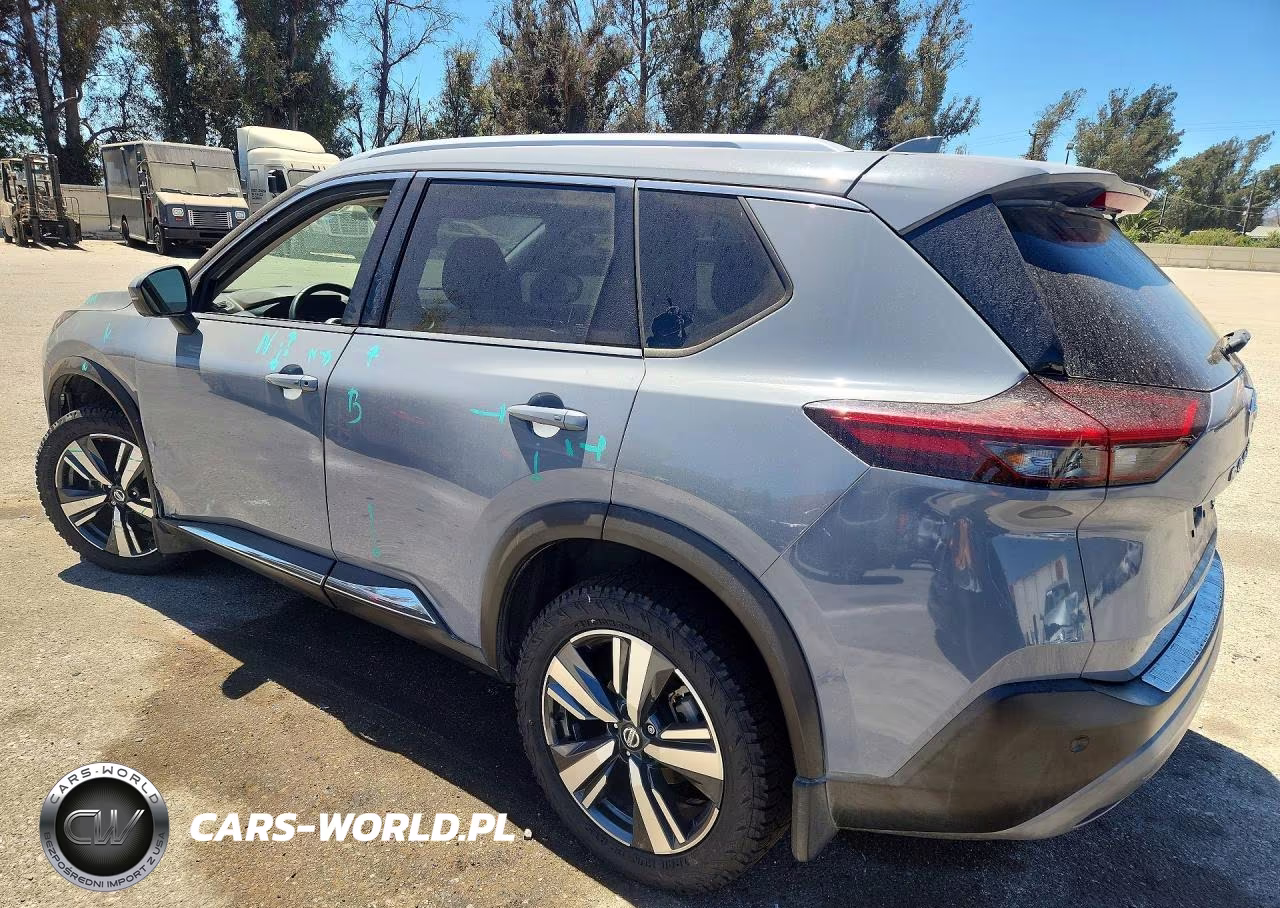 2021 Nissan Rogue Sl VIN:JN8AT3CB7MW222567 - 2