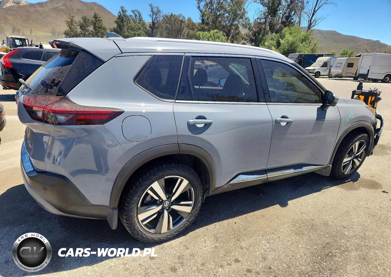 2021 Nissan Rogue Sl VIN:JN8AT3CB7MW222567 - 3