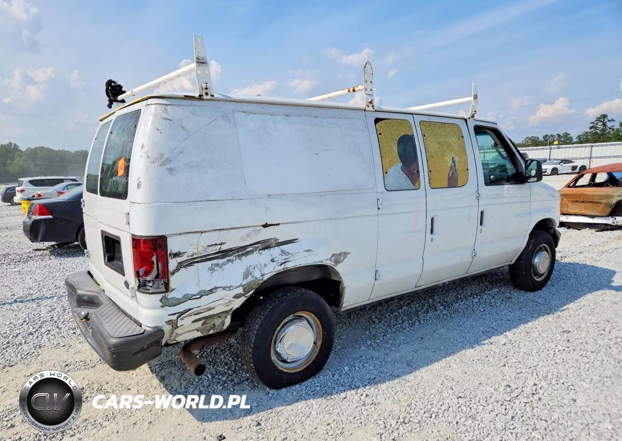 2004 Ford E250 Delivery Van VIN:1FTNE24L74HB53702 - 3