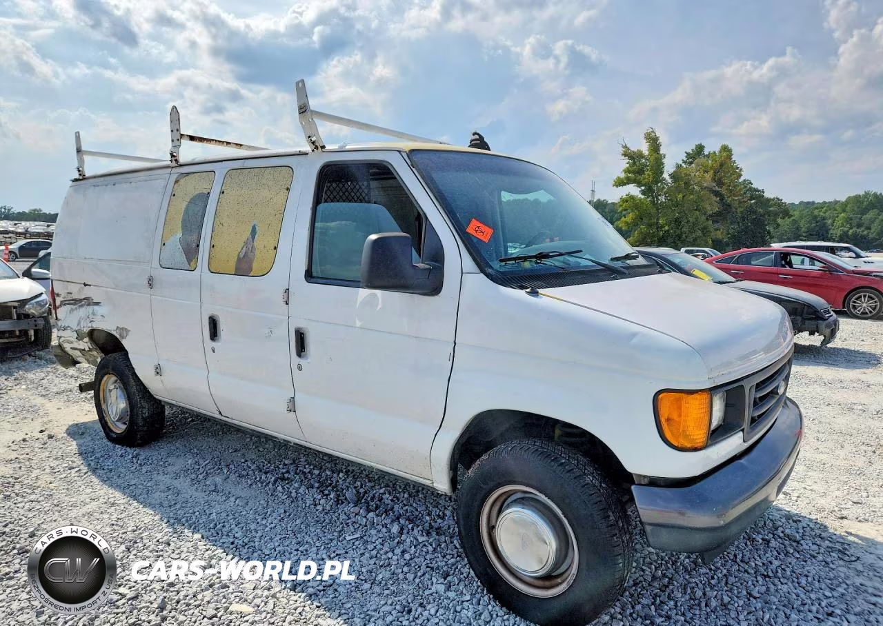 2004 Ford E250 Delivery Van VIN:1FTNE24L74HB53702 - 4