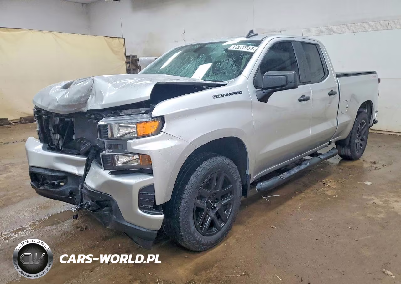 2021 Chevrolet Silverado K1500 Custom VIN:1GCRYBEK6MZ343886 - 1