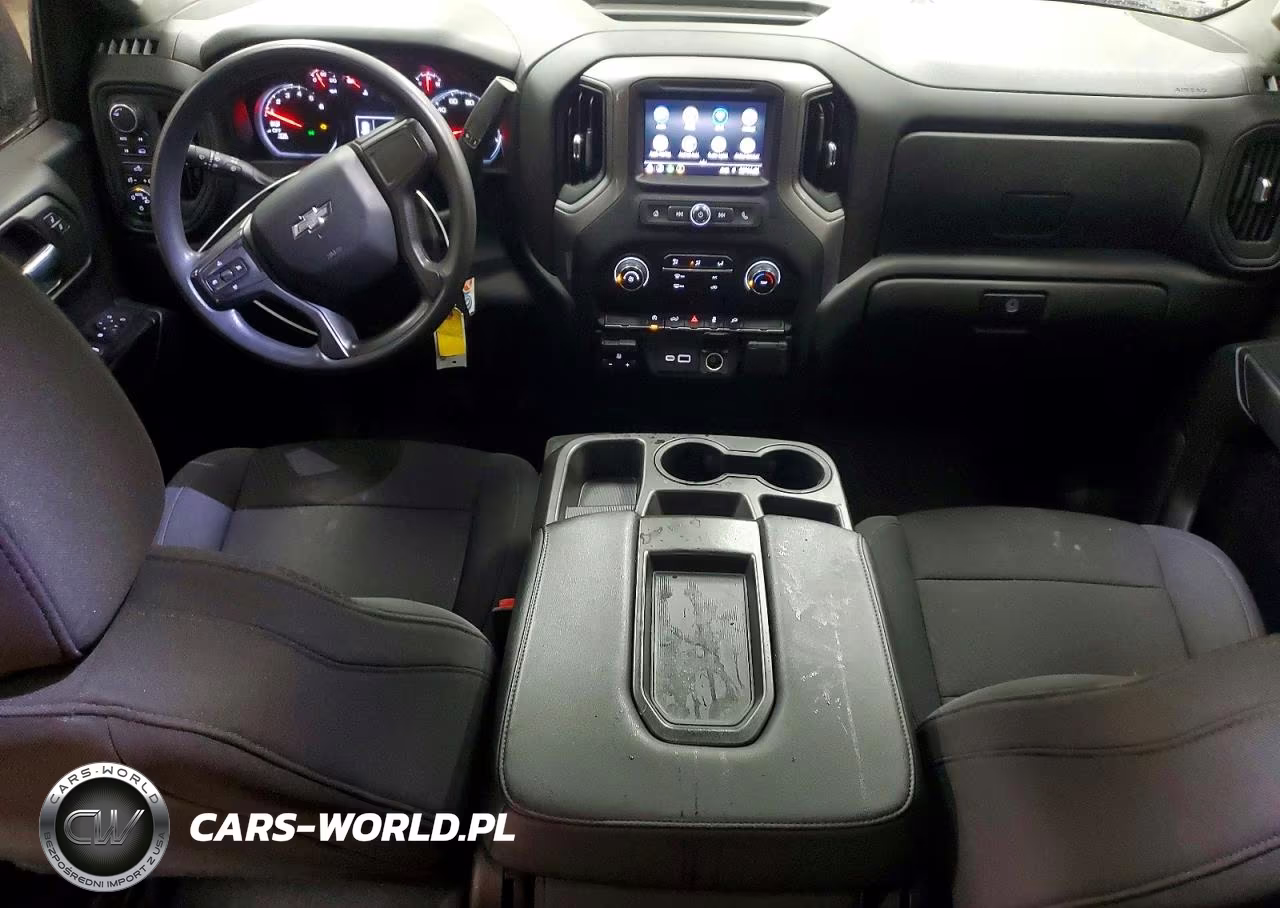 2021 Chevrolet Silverado K1500 Custom VIN:1GCRYBEK6MZ343886 - 8