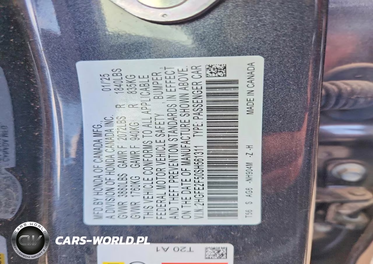 2025 Honda Civic Sport VIN:2HGFE2F50SH561311 - 12