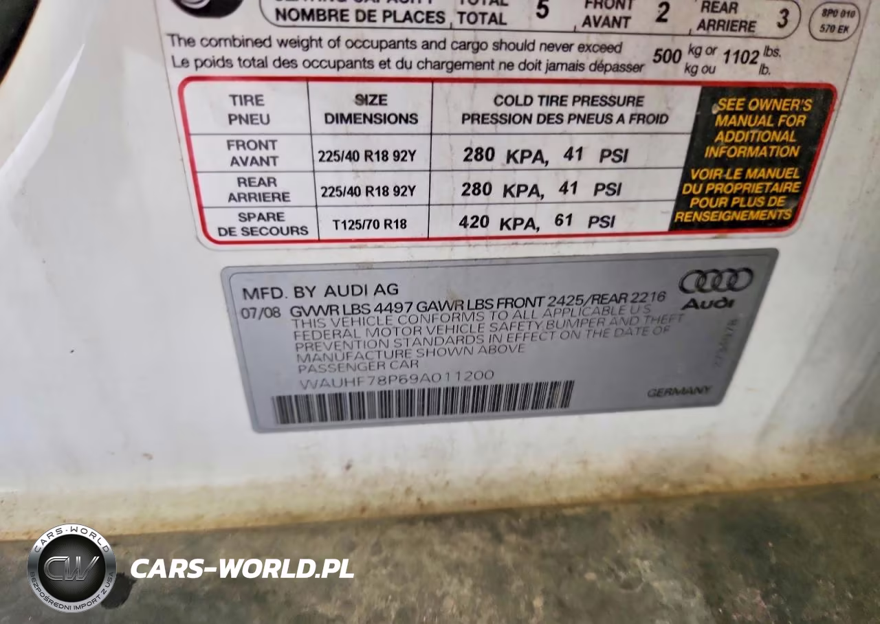2009 Audi A3 2.0T VIN:WAUHF78P69A011200 - 13