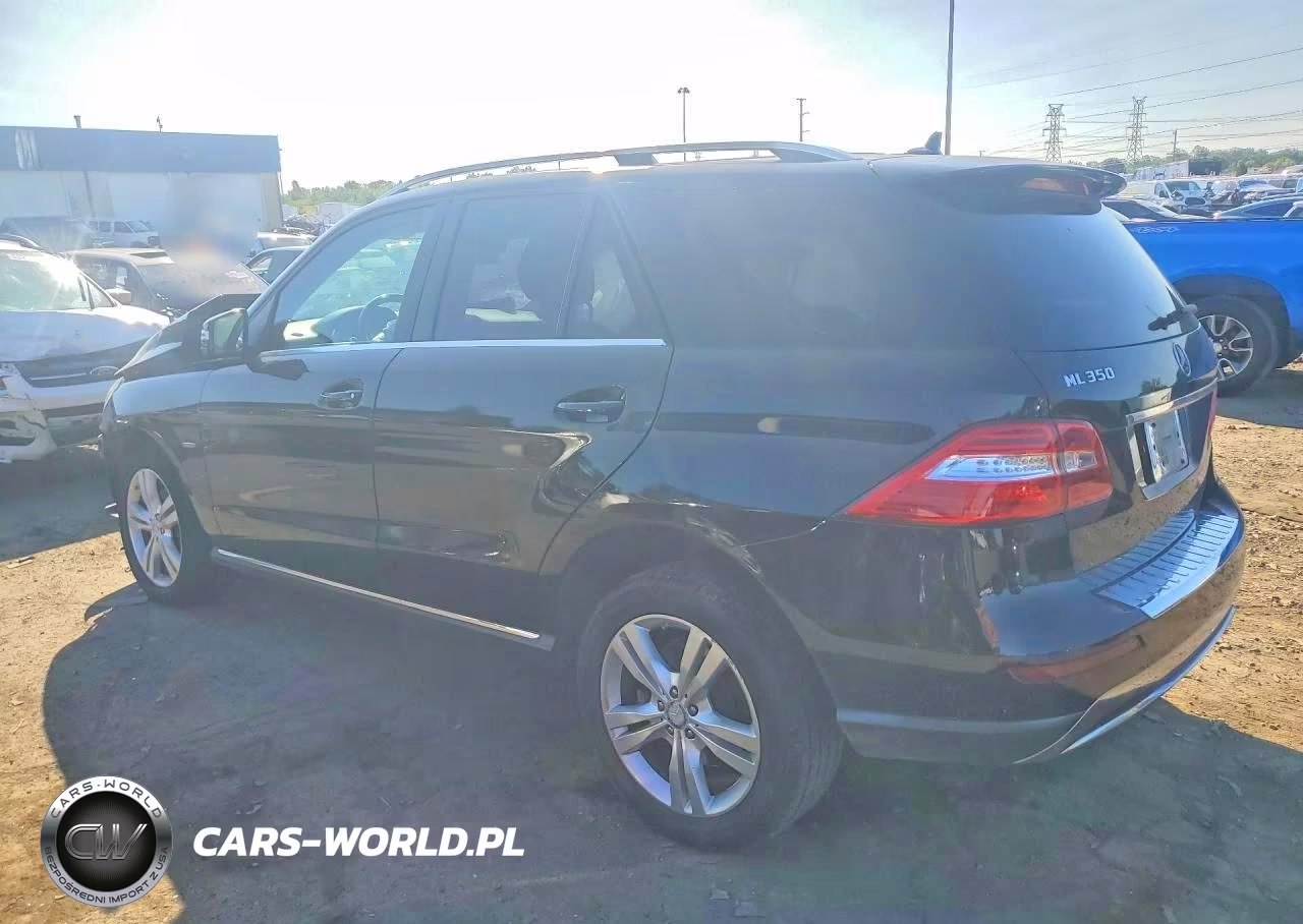 2012 Mercedes-Benz Ml 350 4Matic VIN:4JGDA5HB9CA014202 - 2
