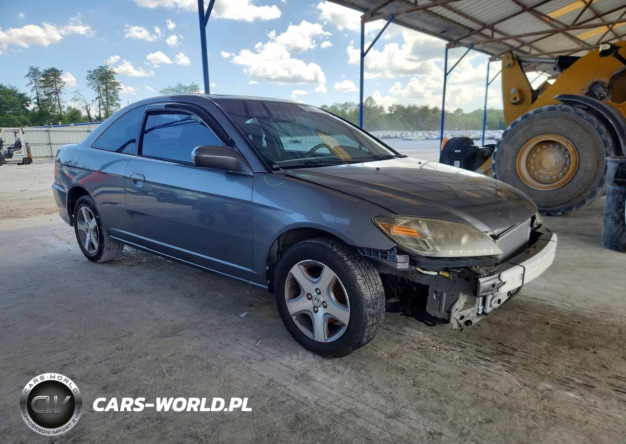 2005 Honda Civic Ex VIN:1HGEM22955L035447 - 4