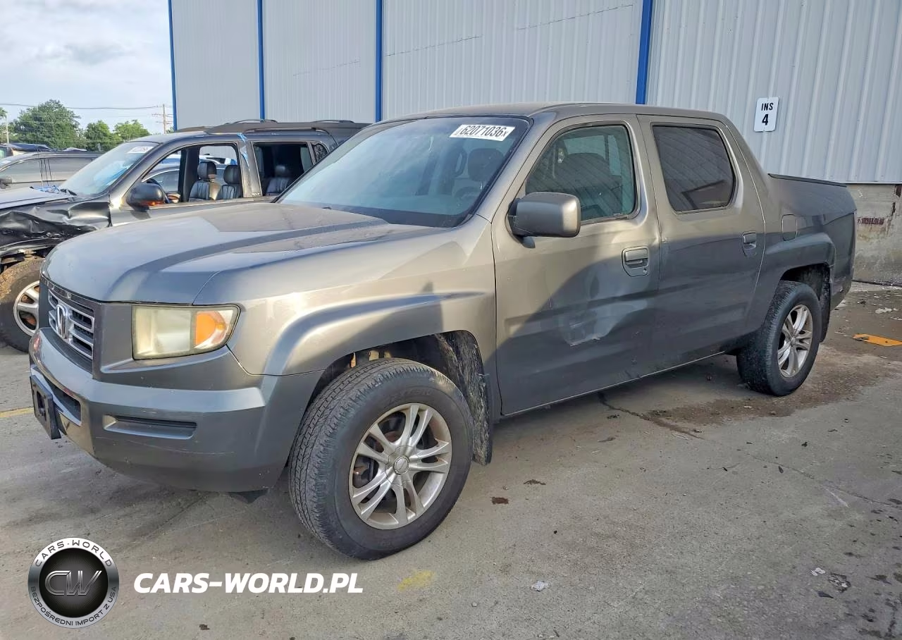 2008 Honda Ridgeline Rts VIN:2HJYK16498H512470 - 1