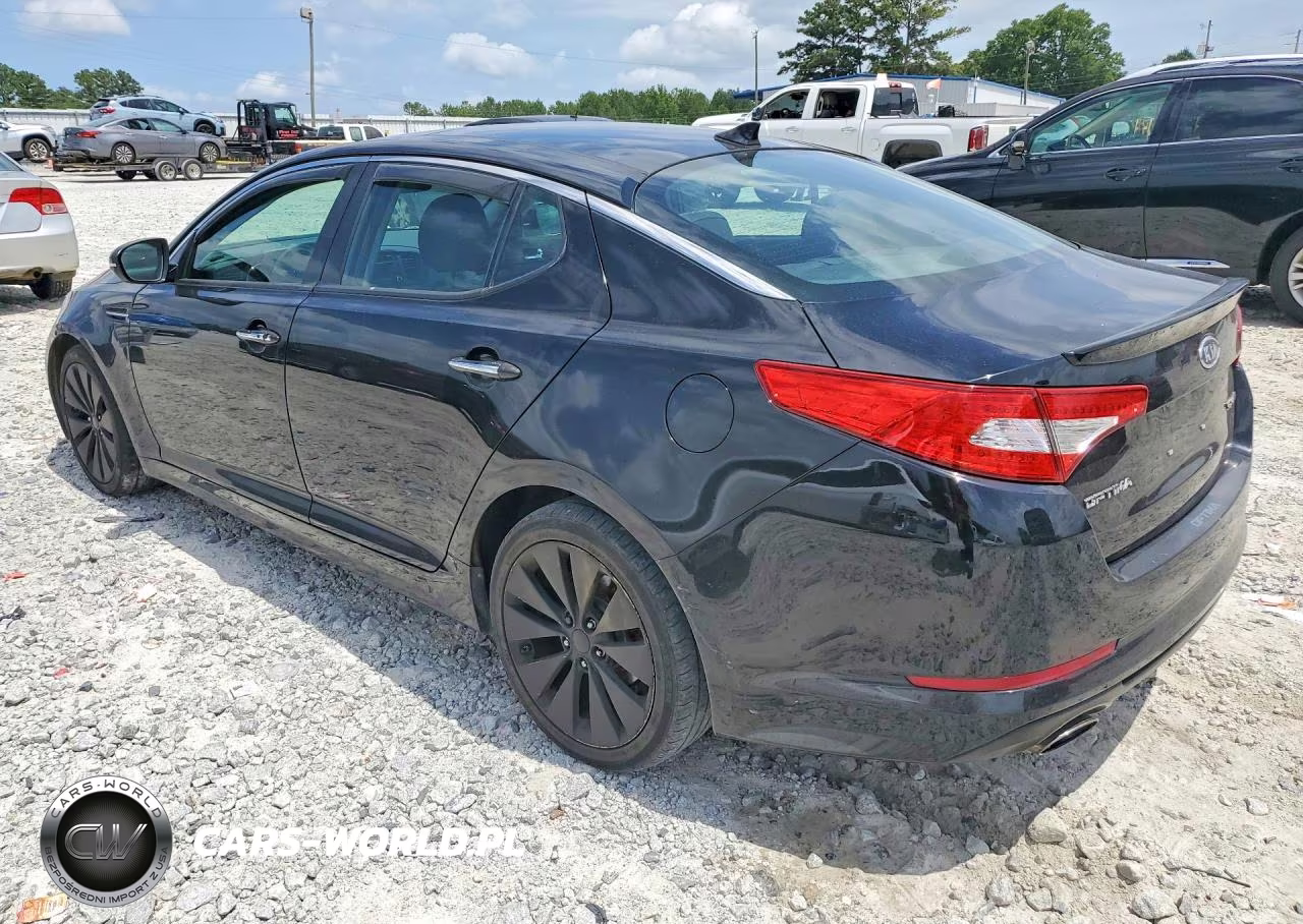 2012 Kia Optima Sx VIN:5XXGR4A66CG008167 - 2