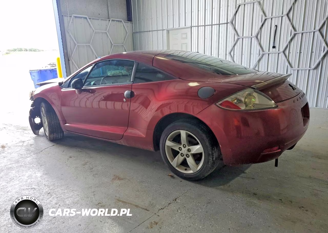 2007 Mitsubishi Eclipse Gs VIN:4A3AK24F27E066195 - 2