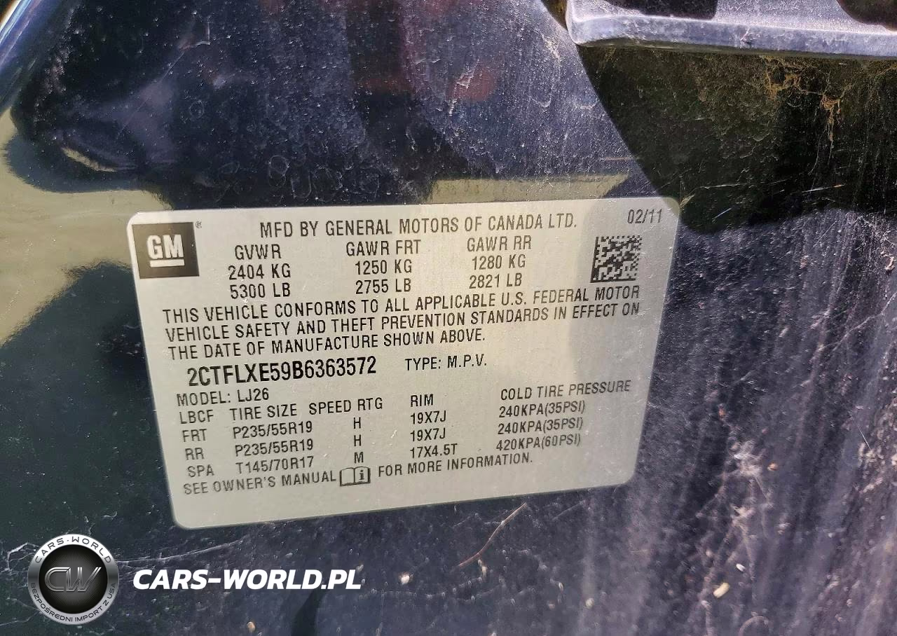 2011 GMC Terrain Slt VIN:2CTFLXE59B6363572 - 13