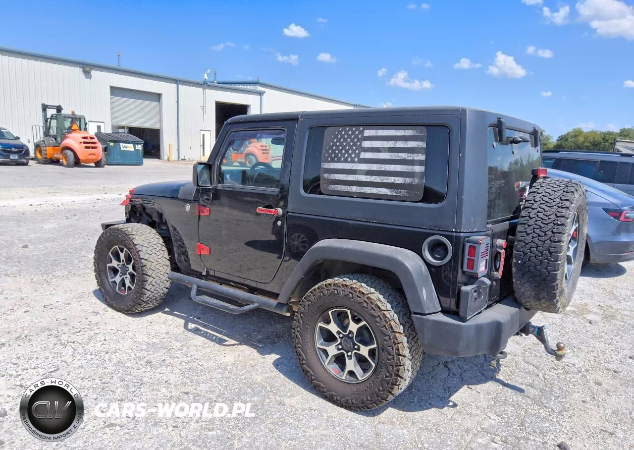 2012 Jeep Wrangler Sport VIN:1C4AJWAG5CL245590 - 2