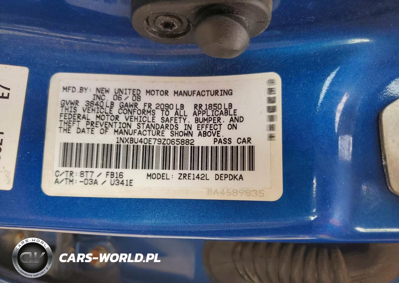 2009 Toyota Corolla Le VIN:1NXBU40E79Z065882 - 12