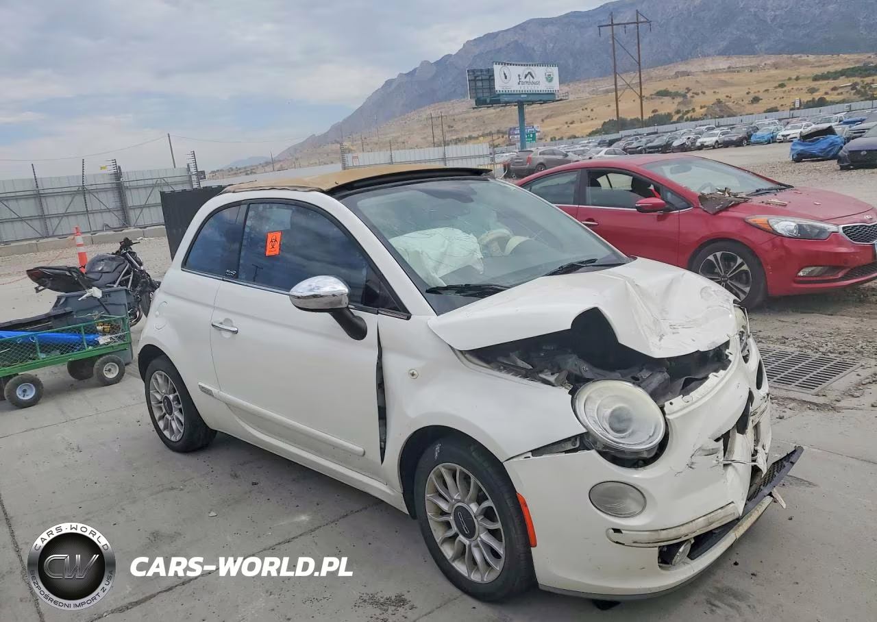 2012 Fiat 500 Lounge VIN:3C3CFFER9CT347957 - 4