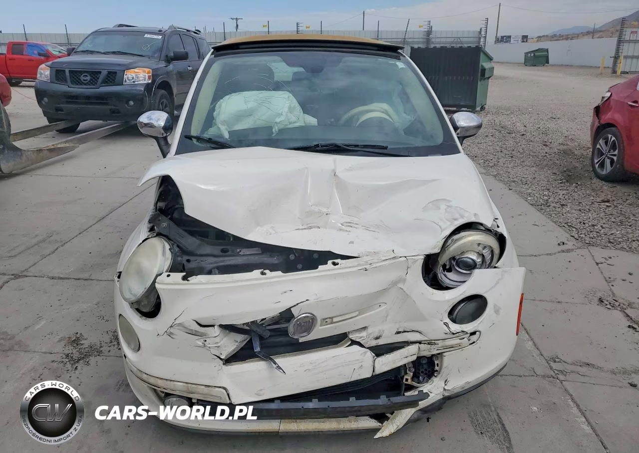 2012 Fiat 500 Lounge VIN:3C3CFFER9CT347957 - 5
