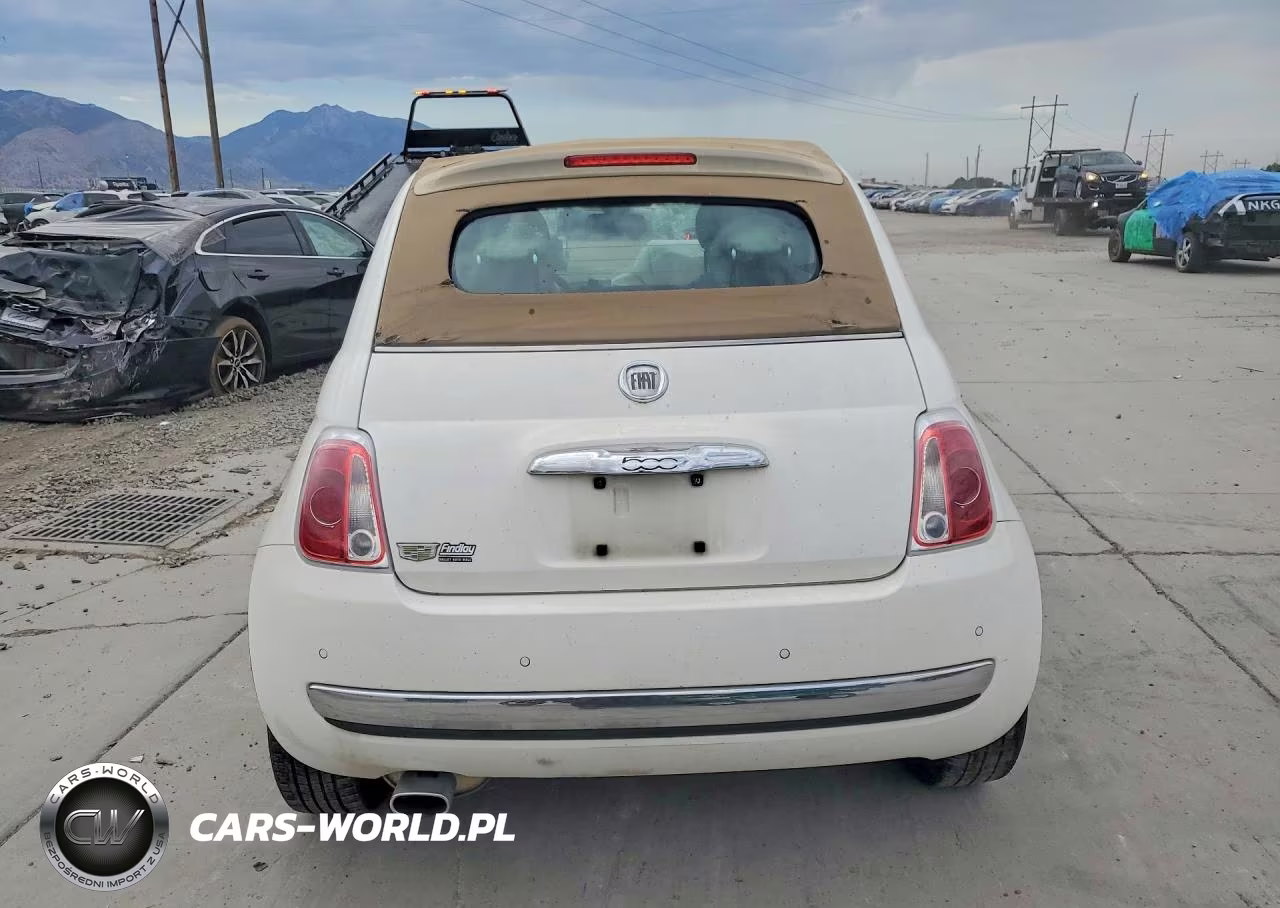 2012 Fiat 500 Lounge VIN:3C3CFFER9CT347957 - 6