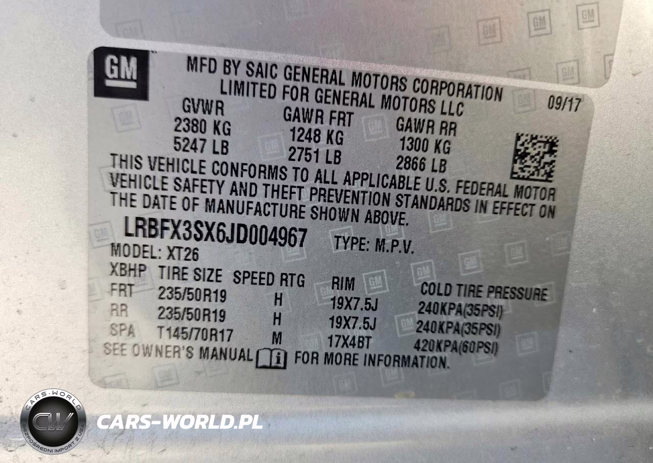 2018 Buick Envision Premium VIN:LRBFX3SX6JD004967 - 14