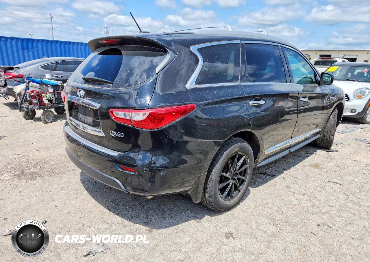 2014 Infi Qx60 Hybrid VIN:5N1CL0MM0EC513381 - 3