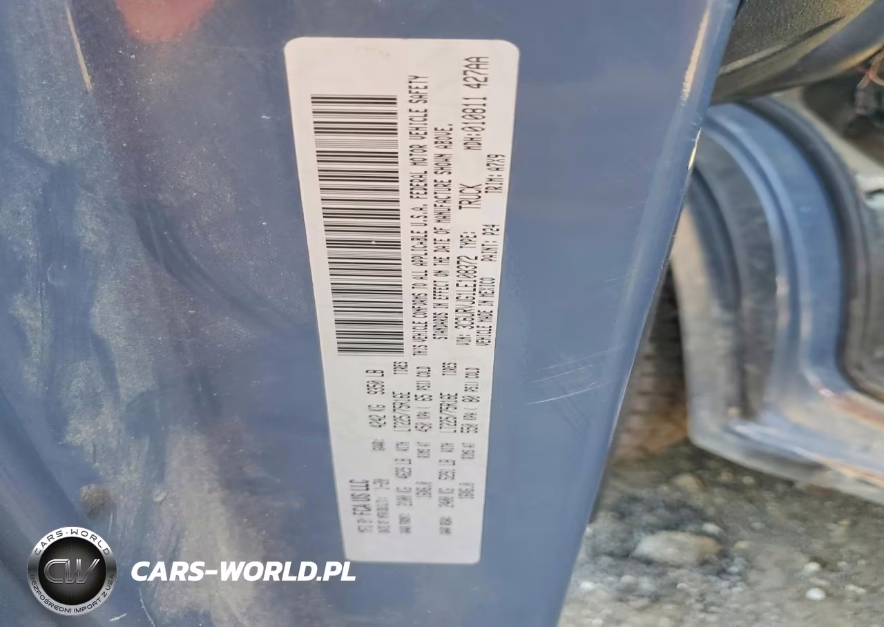 2020 Ram Promaster 3500 3500 High VIN:3C6URVJG1LE108372 - 13
