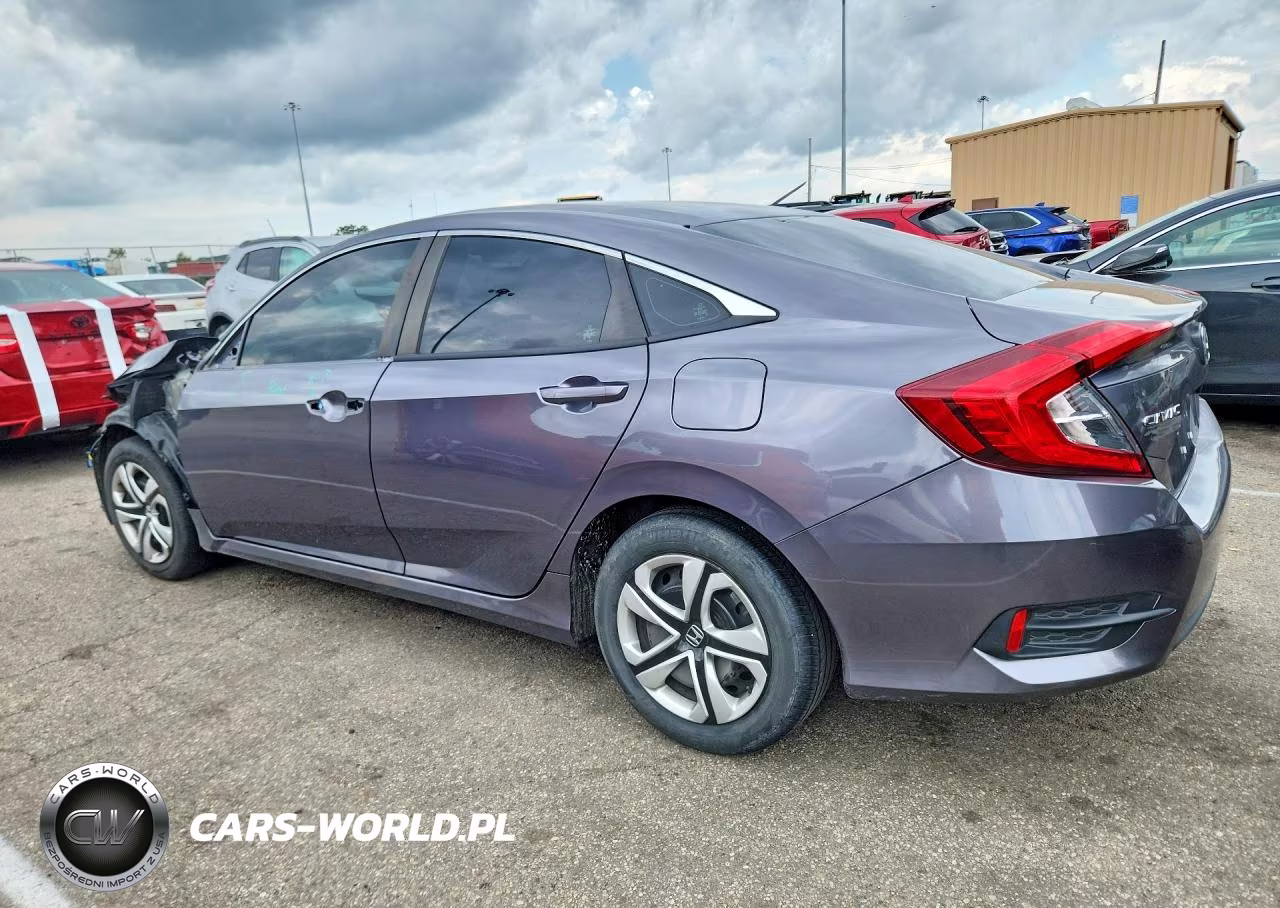 2018 Honda Civic Lx VIN:19XFC2F57JE044098 - 2