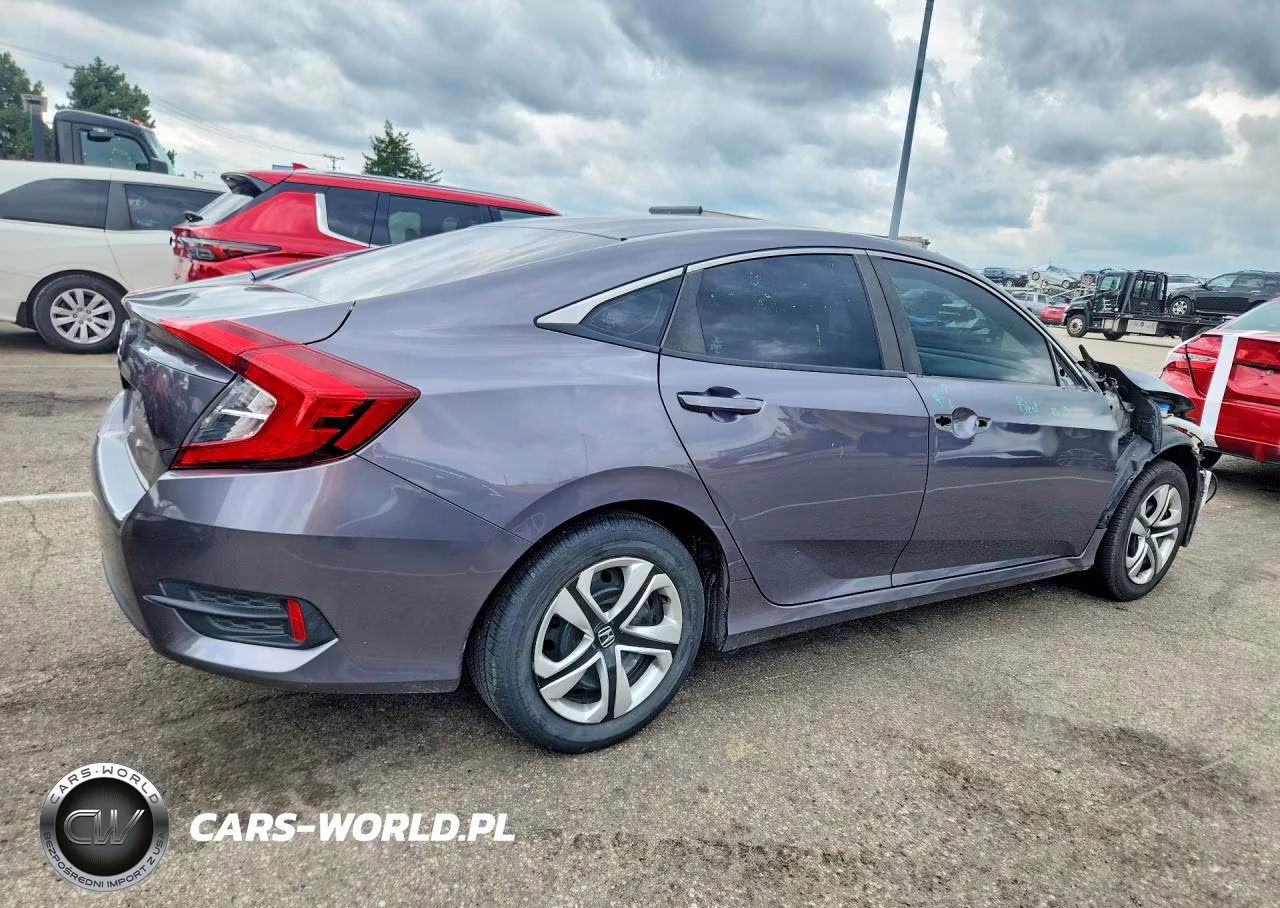 2018 Honda Civic Lx VIN:19XFC2F57JE044098 - 3