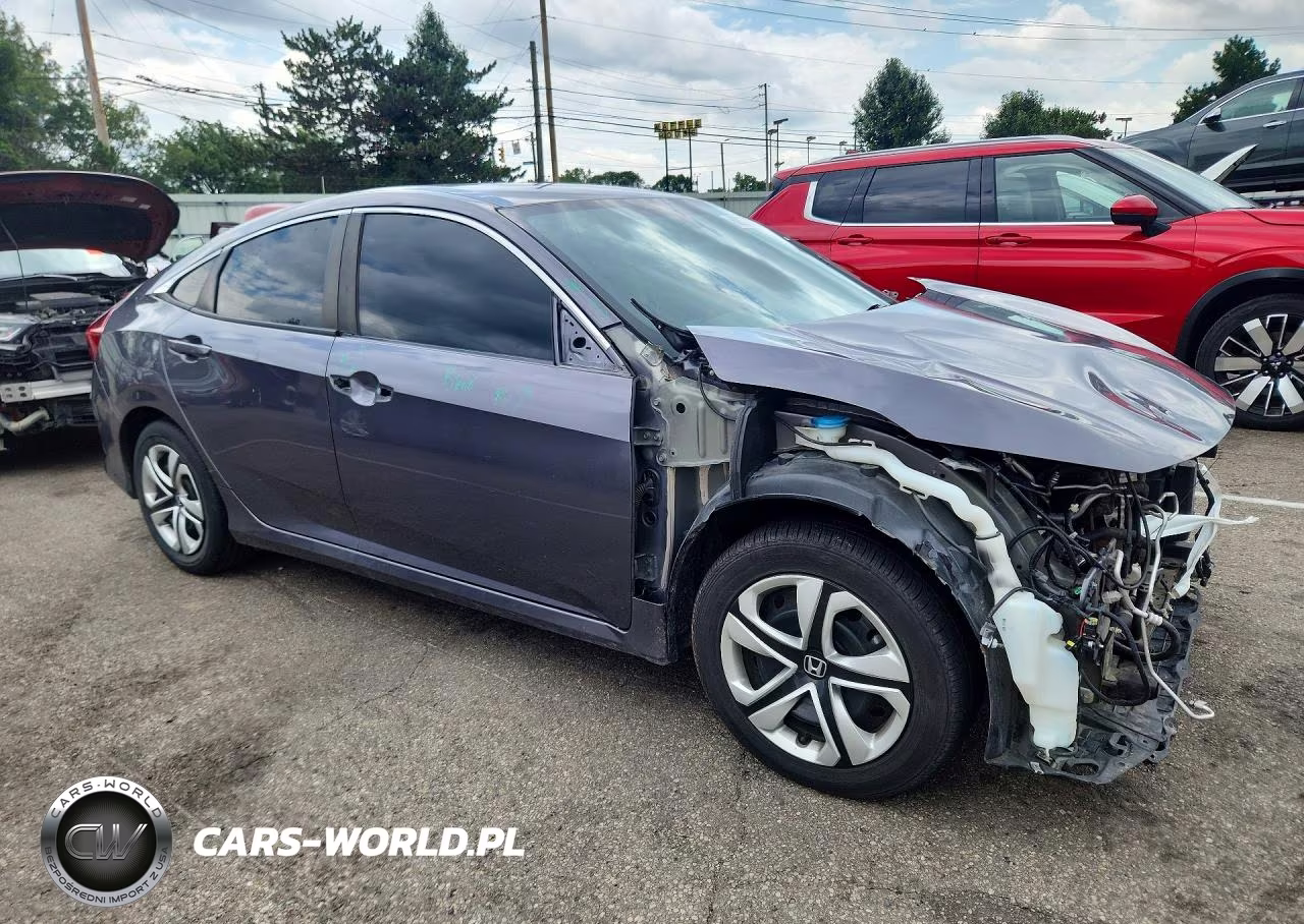 2018 Honda Civic Lx VIN:19XFC2F57JE044098 - 4