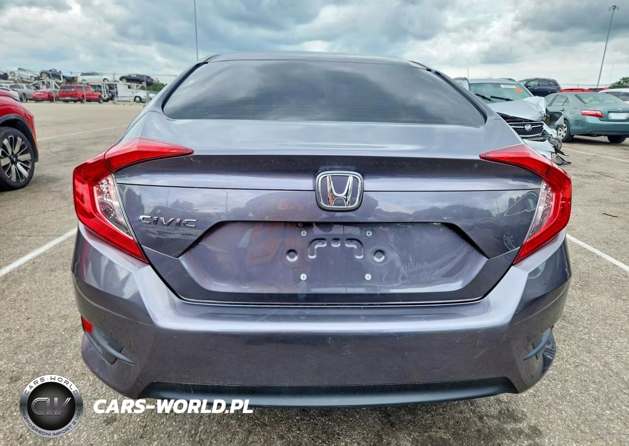 2018 Honda Civic Lx VIN:19XFC2F57JE044098 - 6