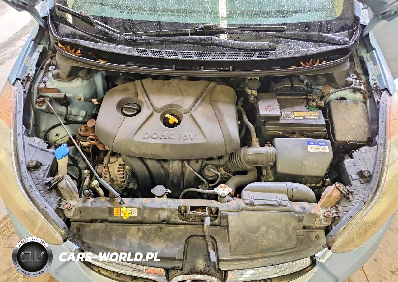 2013 Hyundai Elantra Gls VIN:KMHDH4AE6DU495407 - 11