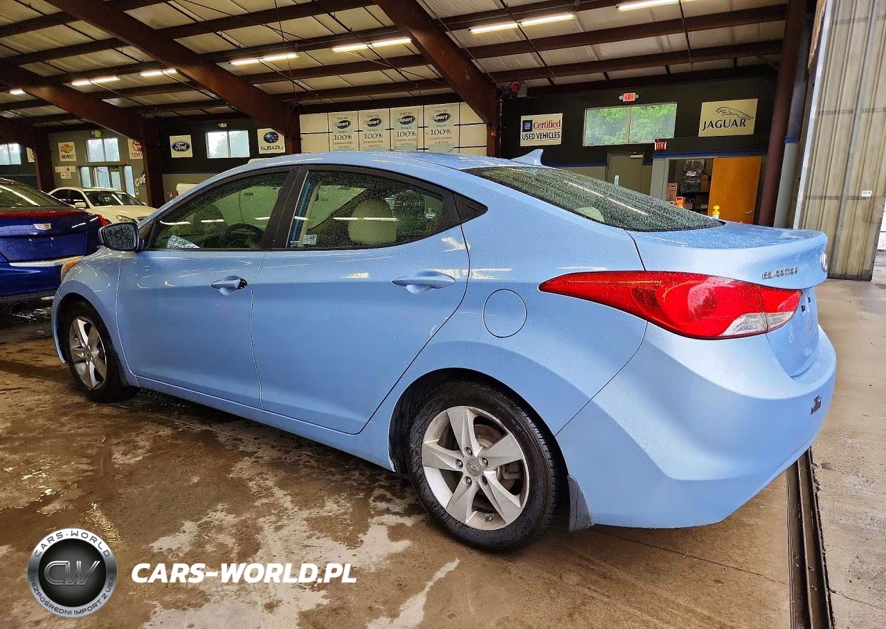 2013 Hyundai Elantra Gls VIN:KMHDH4AE6DU495407 - 2