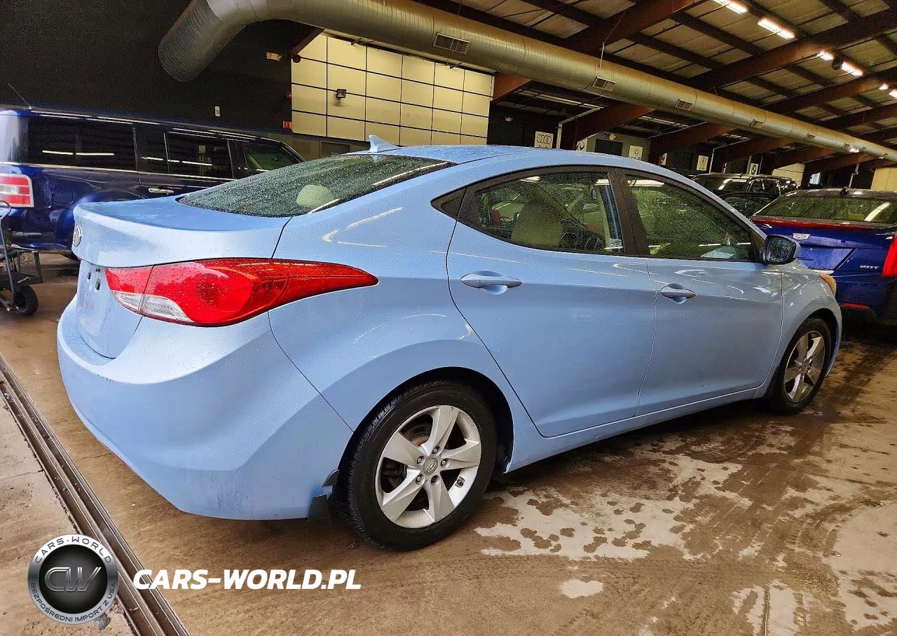 2013 Hyundai Elantra Gls VIN:KMHDH4AE6DU495407 - 3