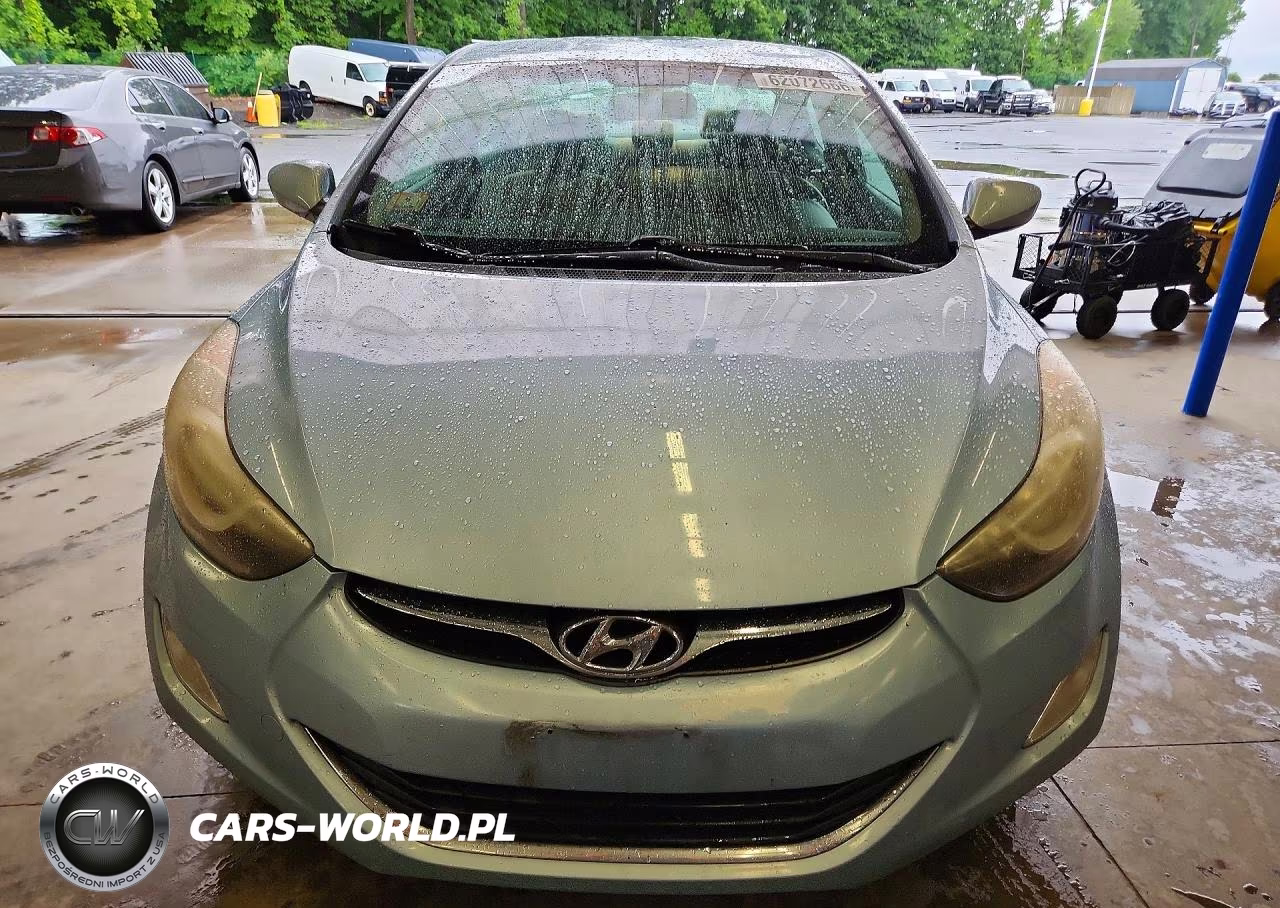 2013 Hyundai Elantra Gls VIN:KMHDH4AE6DU495407 - 5
