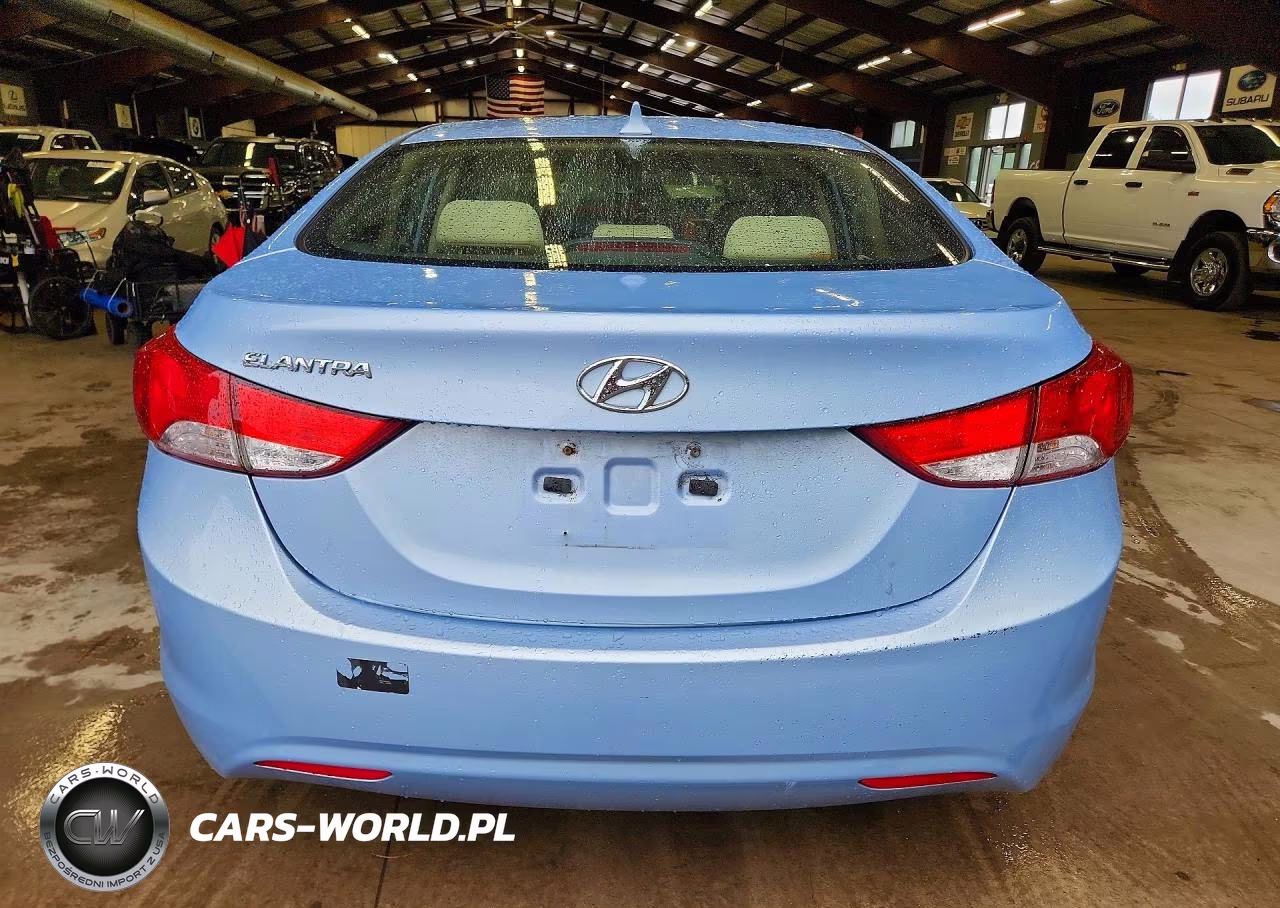 2013 Hyundai Elantra Gls VIN:KMHDH4AE6DU495407 - 6