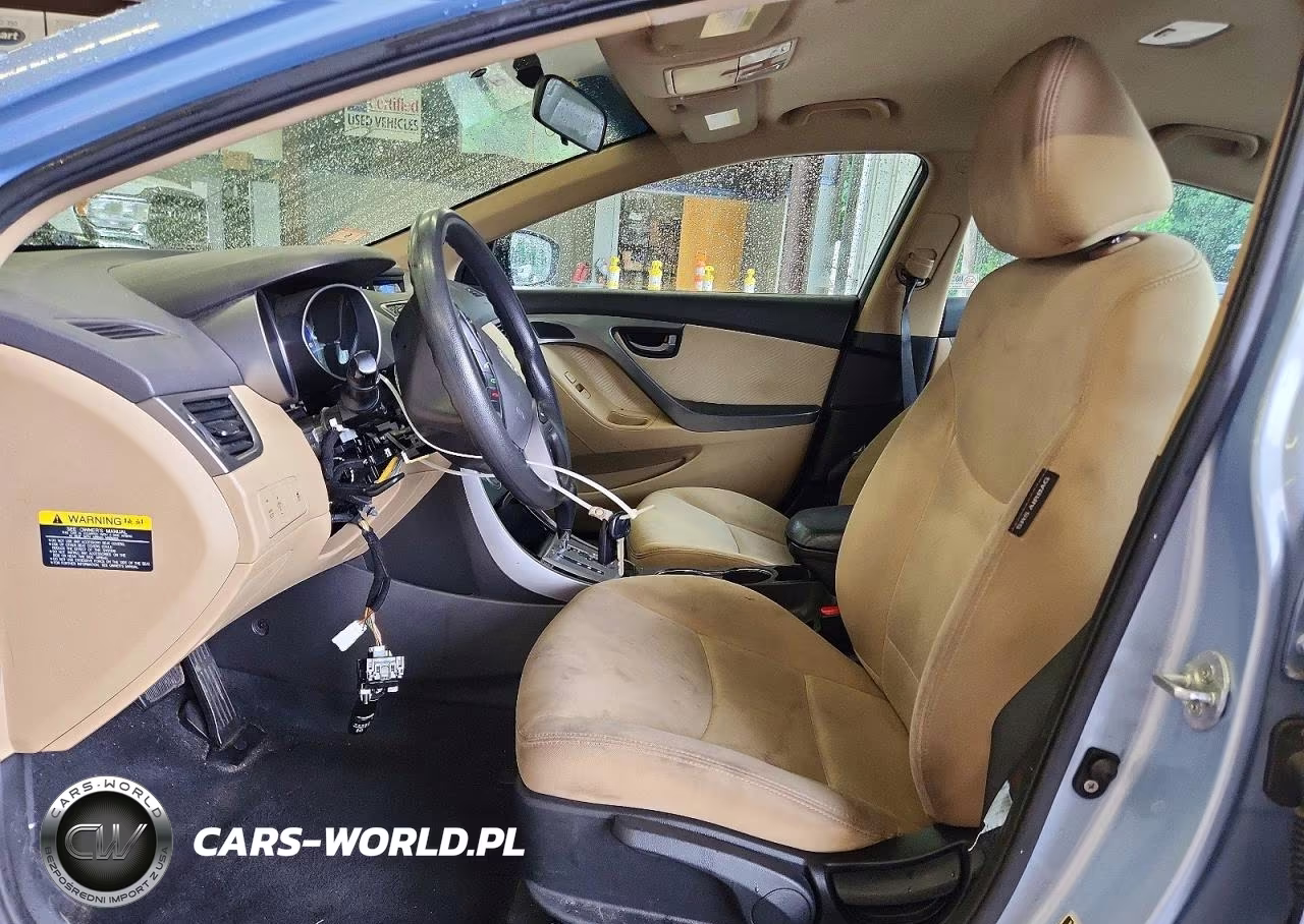 2013 Hyundai Elantra Gls VIN:KMHDH4AE6DU495407 - 7