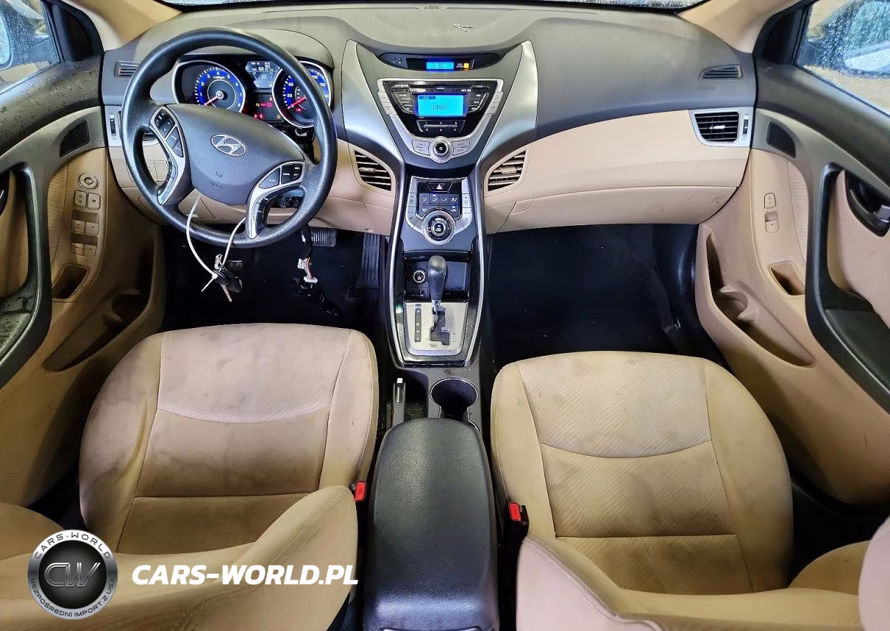 2013 Hyundai Elantra Gls VIN:KMHDH4AE6DU495407 - 8