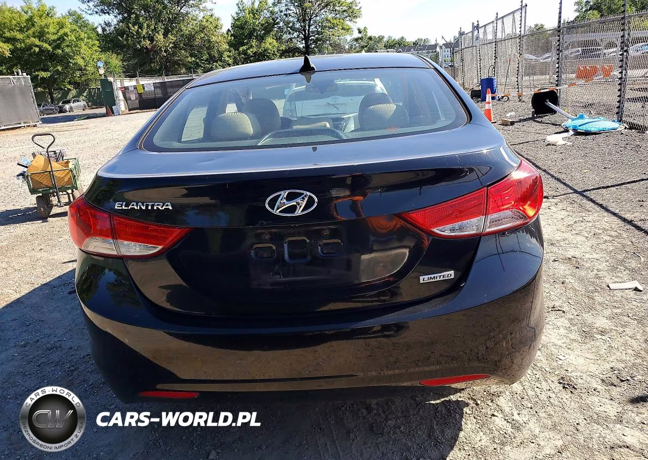 2013 Hyundai Elantra Limited VIN:5NPDH4AE9DH192765 - 6
