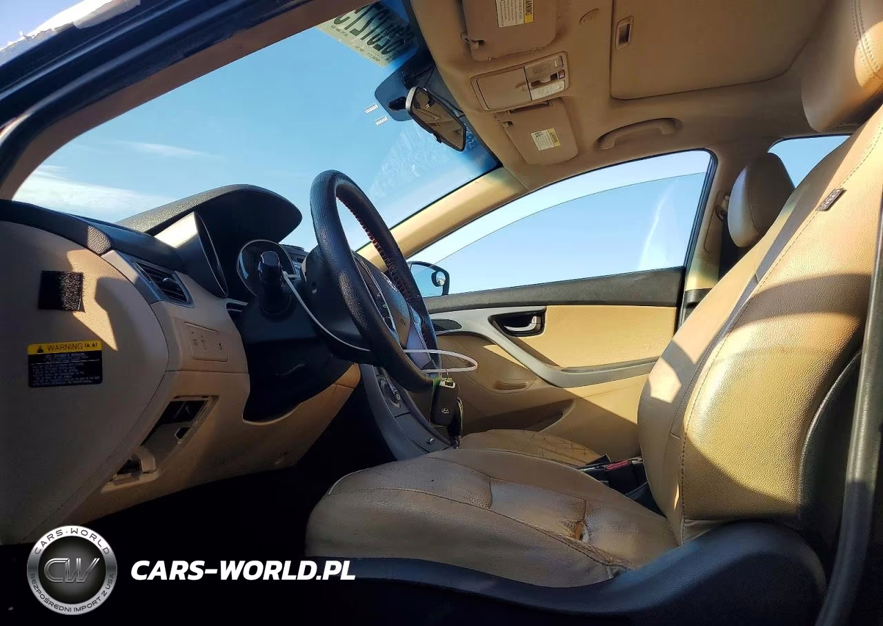 2013 Hyundai Elantra Limited VIN:5NPDH4AE9DH192765 - 7