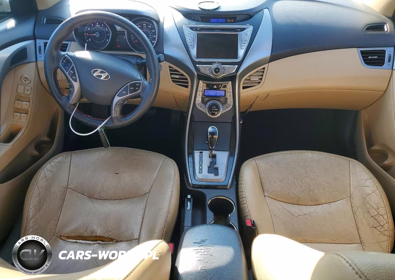2013 Hyundai Elantra Limited VIN:5NPDH4AE9DH192765 - 8