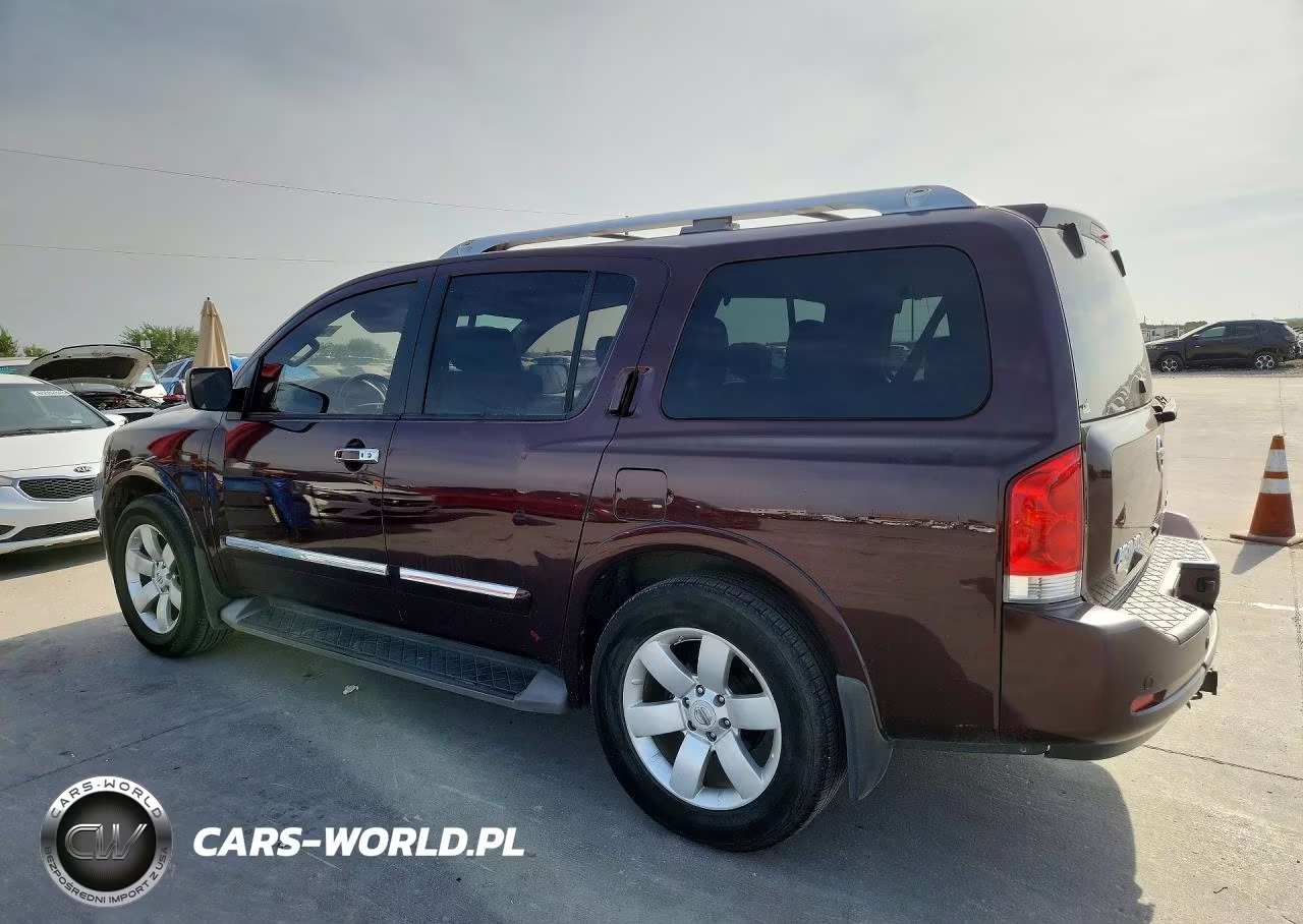 2013 Nissan Armada Sv VIN:5N1BA0NDXDN607044 - 2