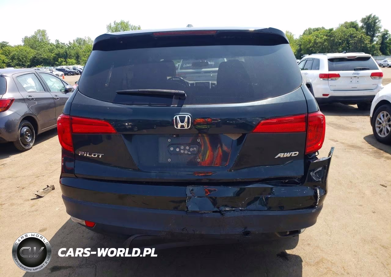 2016 Honda Pilot Exl VIN:5FNYF6H59GB040657 - 6