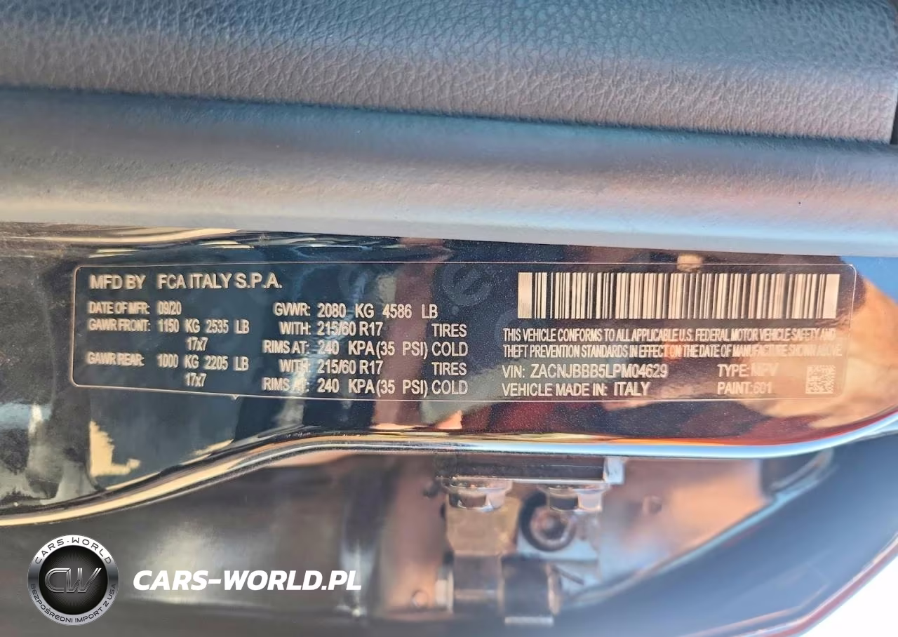 2020 Jeep Renegade Latitude VIN:ZACNJBBB5LPM04629 - 12