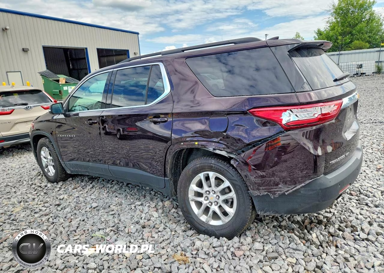 2021 Chevrolet Traverse Lt VIN:1GNEVGKW6MJ204780 - 2