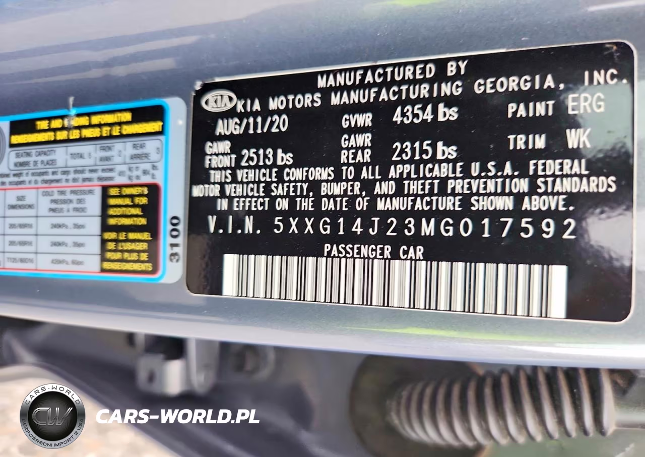 2021 Kia K5 Lxs VIN:5XXG14J23MG017592 - 12