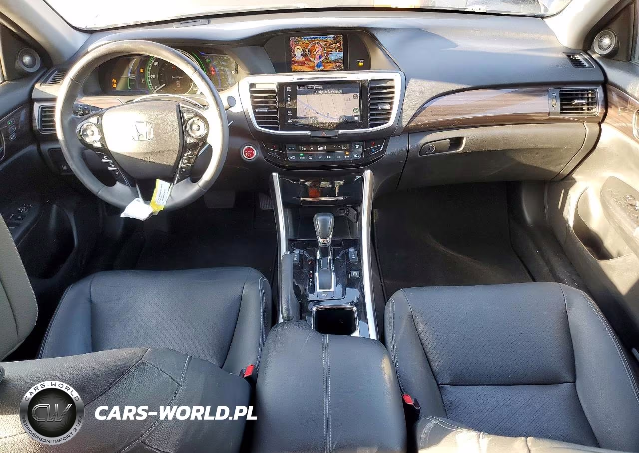 2017 Honda Accord Touring Hybrid VIN:JHMCR6F7XHC031968 - 8