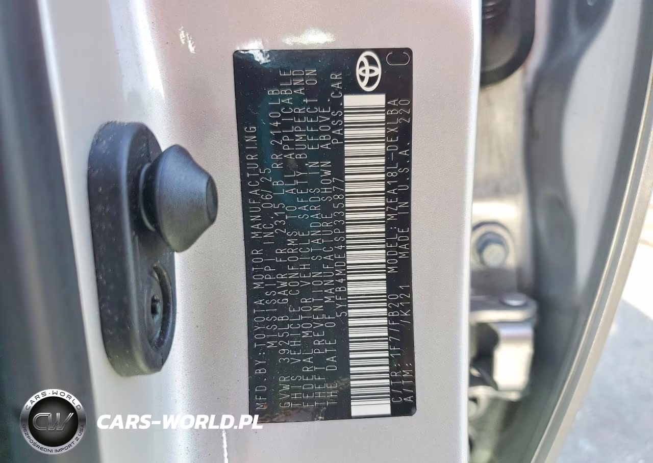 2025 Toyota Corolla Le VIN:5YFB4MDE4SP335877 - 12