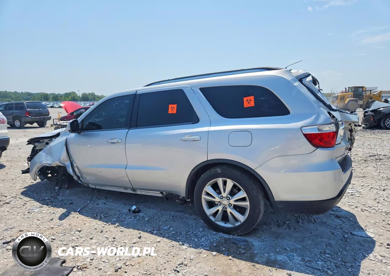 2012 Dodge Durango Sxt VIN:1C4RDHAG7CC306654 - 2
