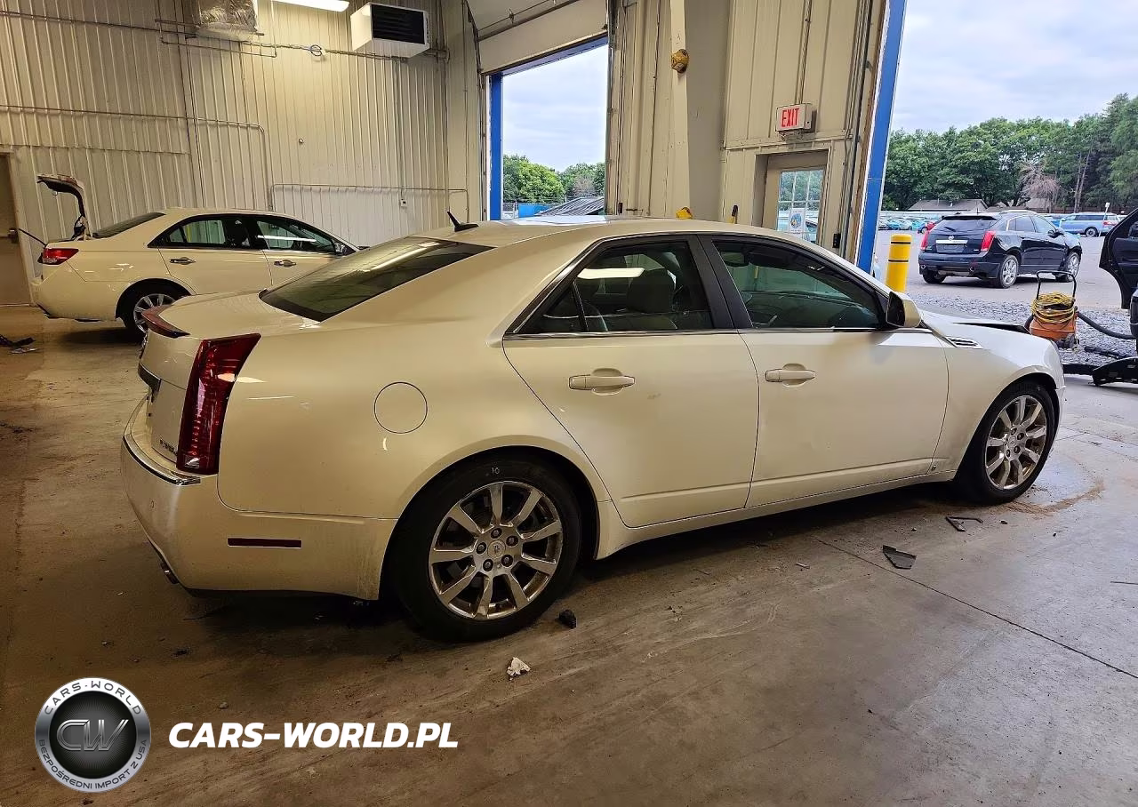 2008 Cadillac Cts Hi Feature V6 VIN:1G6DT57V080209132 - 3