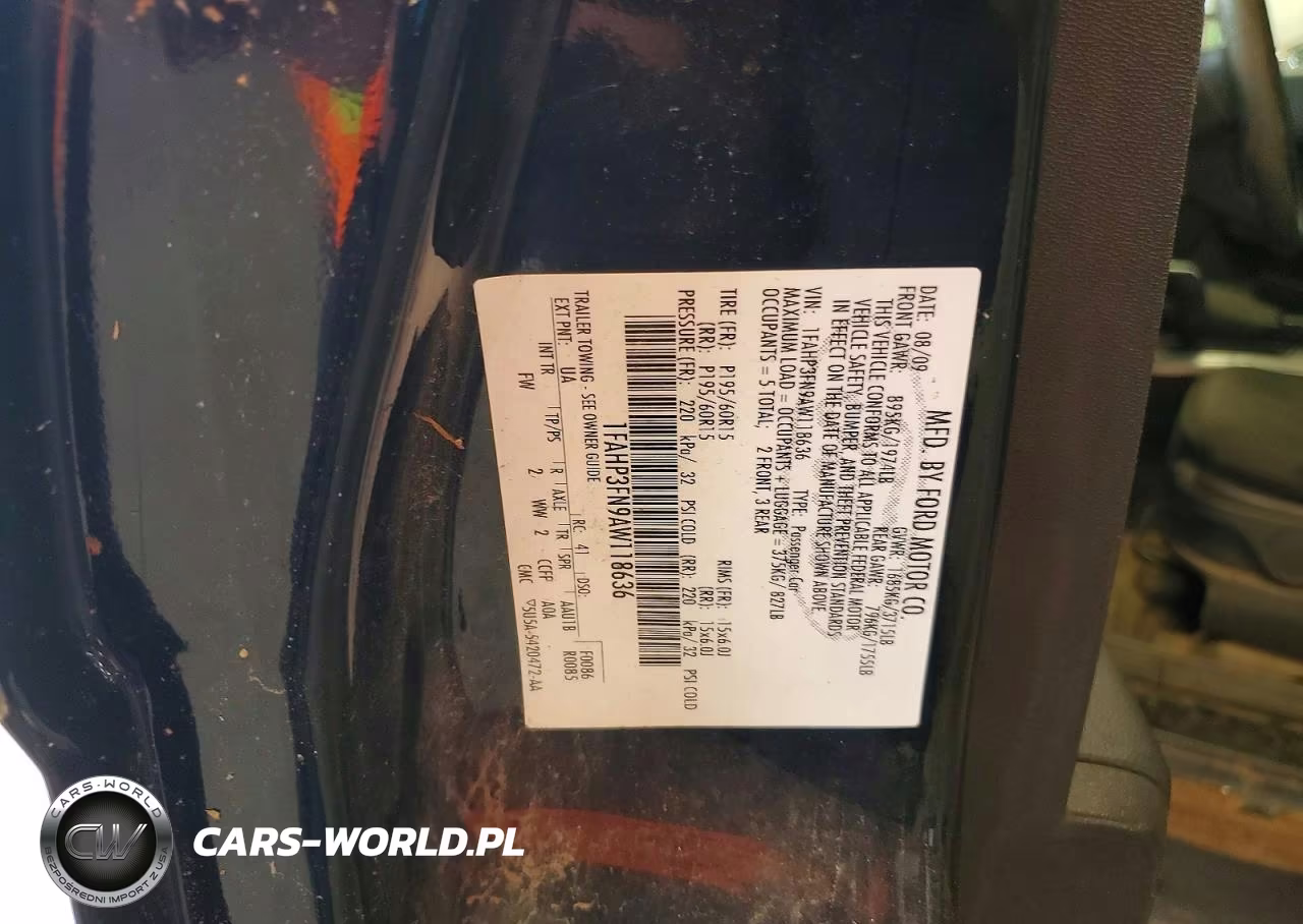 2010 Ford Focus VIN:1FAHP3FN9AW118636 - 12